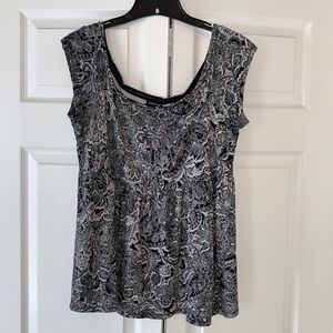 Torrid Babydoll Off-the-Shoulder Top Size 1